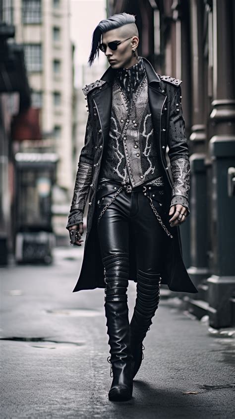 goth man|Goth Men’s Fashion Essentials & Style Guide .